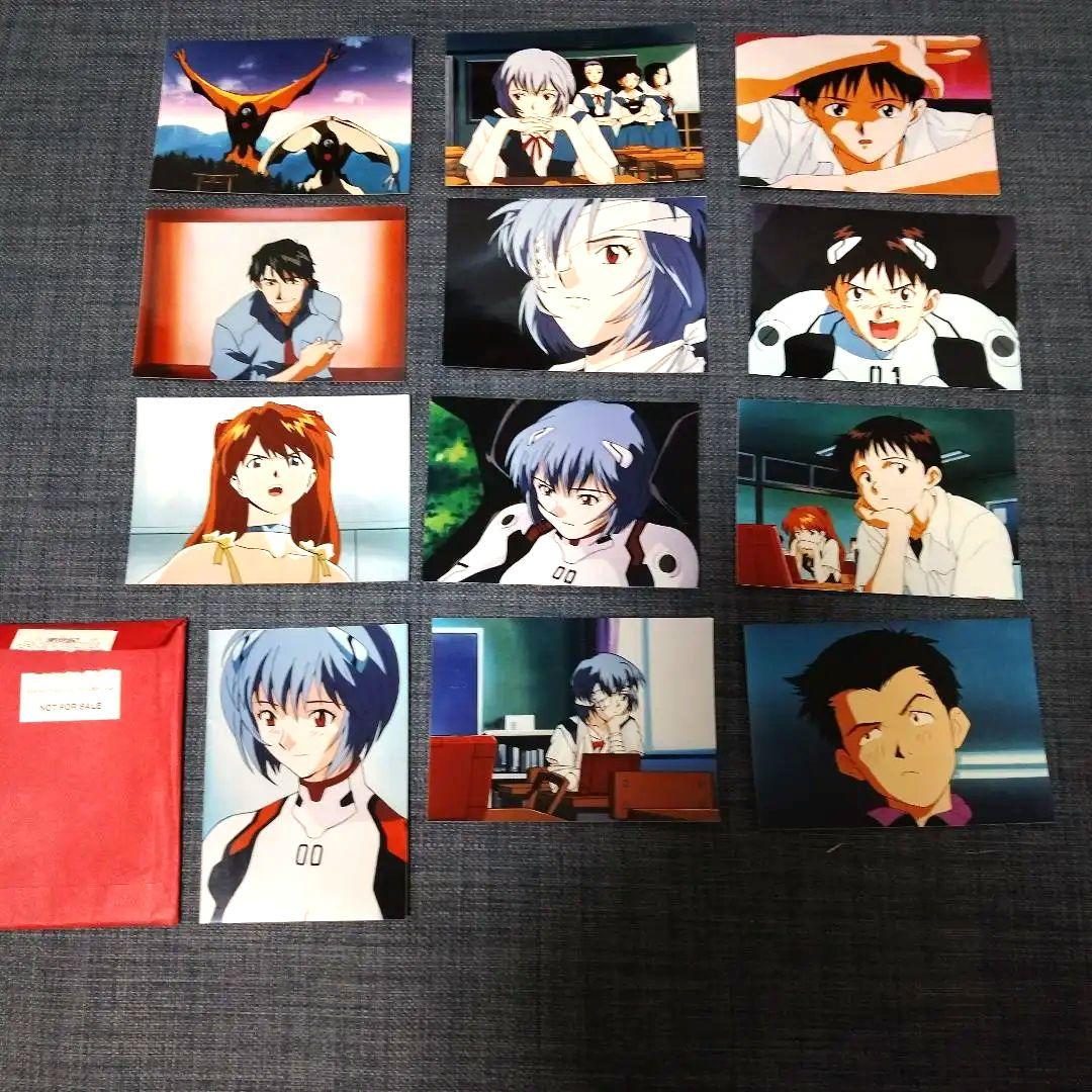 エヴァンゲリオン フォトカードセット 12枚場面生写真　テレビアニメ