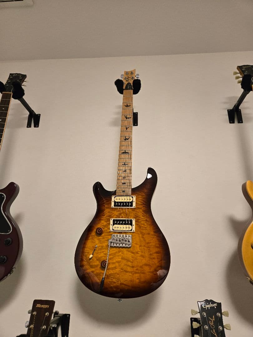 レフティ　PRS SE custom24 ケース付き