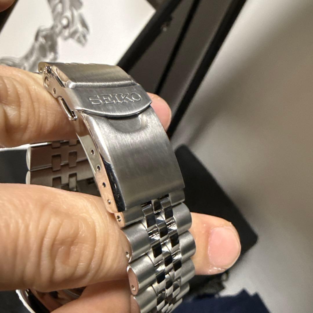 SEIKO5 GMT 青黒