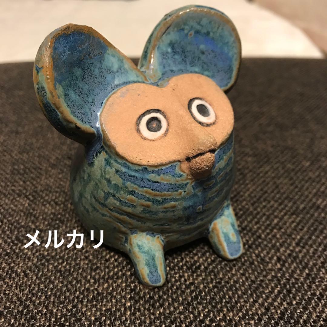 【希少】リサ・ラーソン おばけネズミ 美品 ／置物