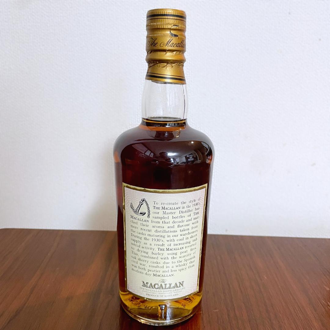 稀少 マッカラン サーティーズ 古酒 未開栓 ウイスキー 500ml 40度