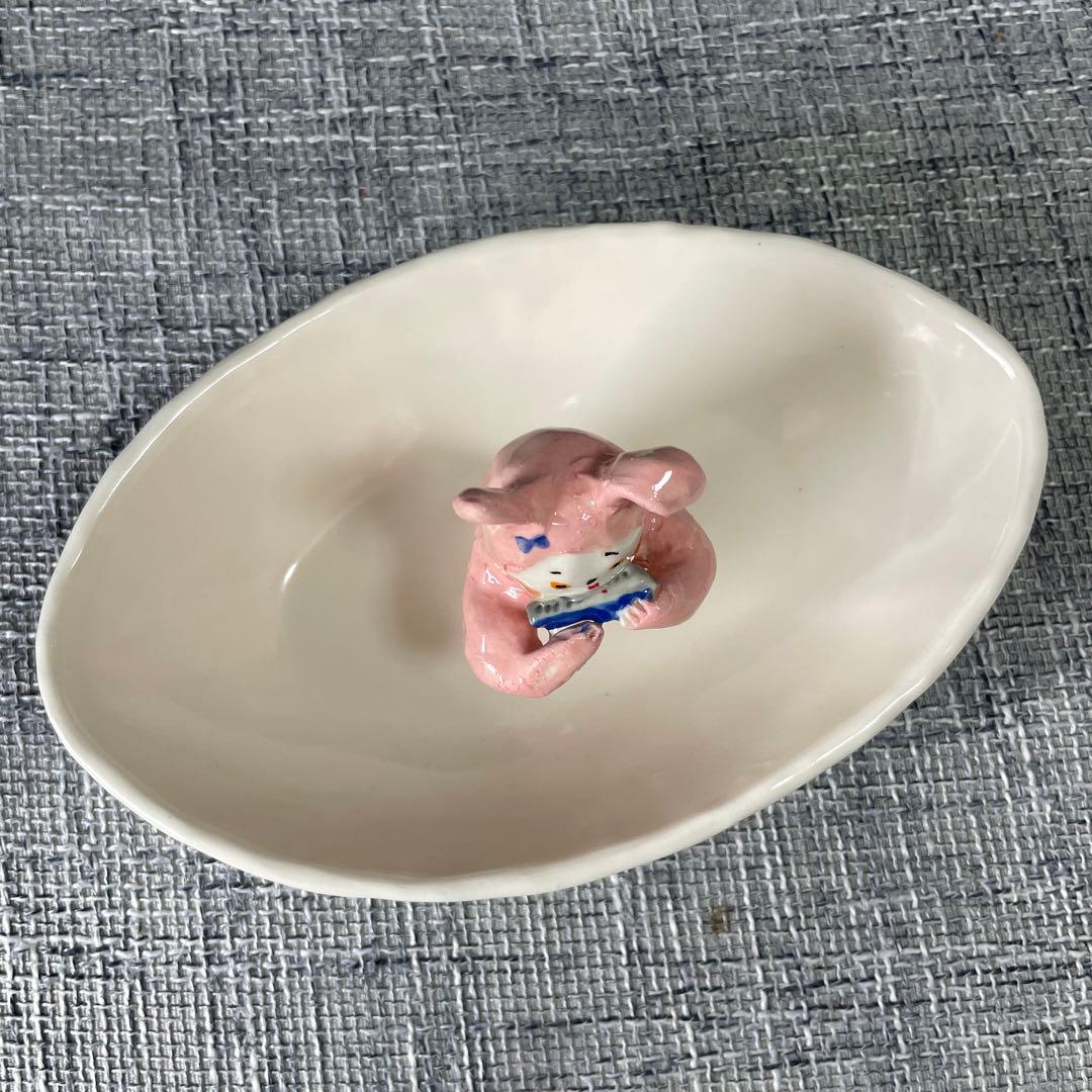 増田光 フランシュリッペ コラボ 陶器 うさぎ