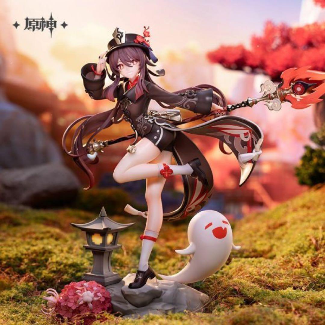 原神　胡桃・雪晴梅香　1/7 フィギュア　特典付き