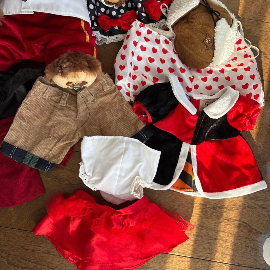 ユニベアー　服　セット　ぬいぐるみ　ペア　ユニベアシティー　コスチューム