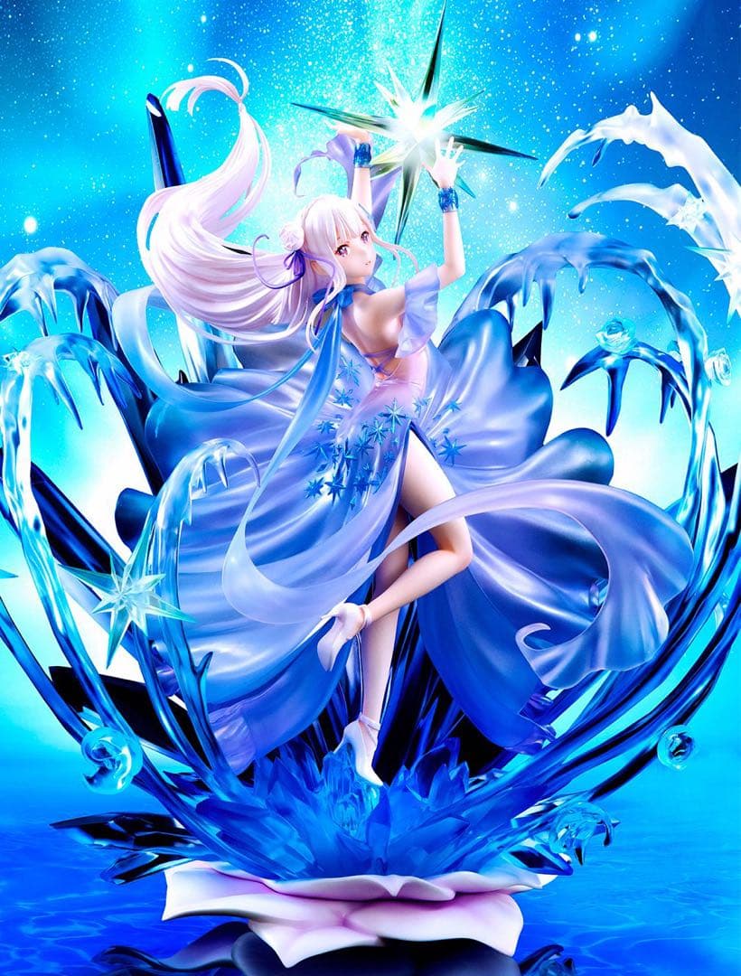 渋谷スクランブルフィギュア エミリア Crystal Dress Ver.