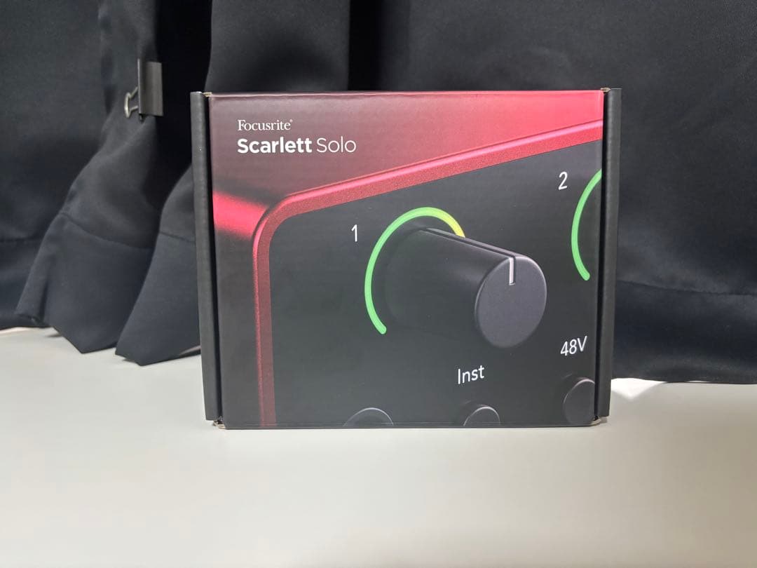 DTM・DAW Focusrite Scarlett Solo gen.4