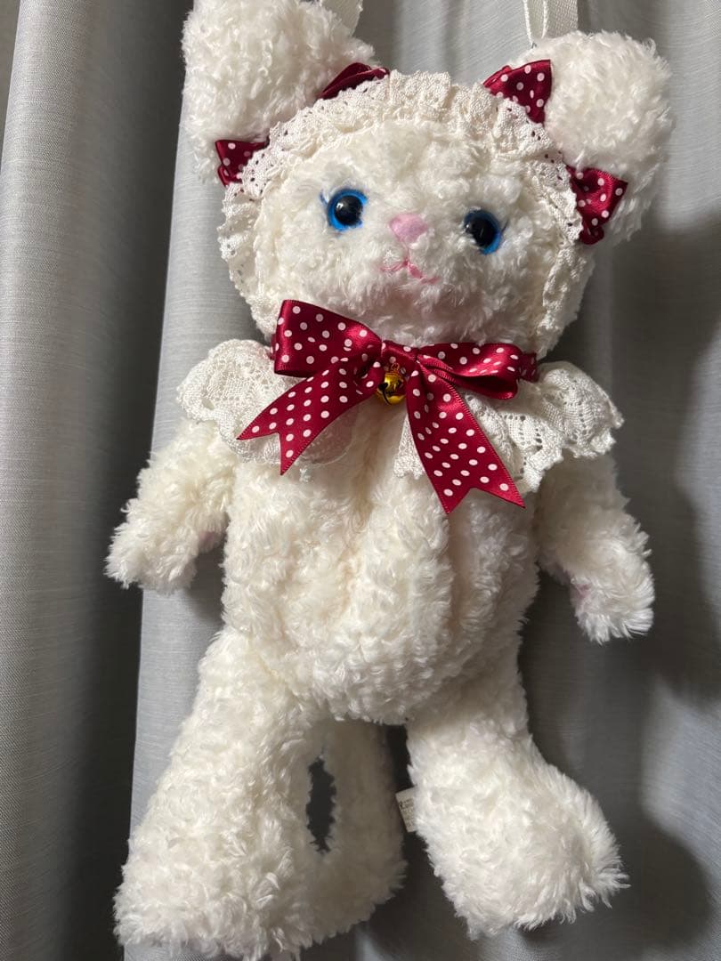 ベイビーザスターズシャインブライト ねこくみゃ ポシェット 白