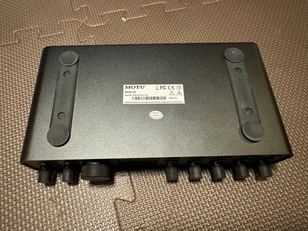 MOTU M6 オーディオインターフェイス　本体のみ　本日限定お値下げ