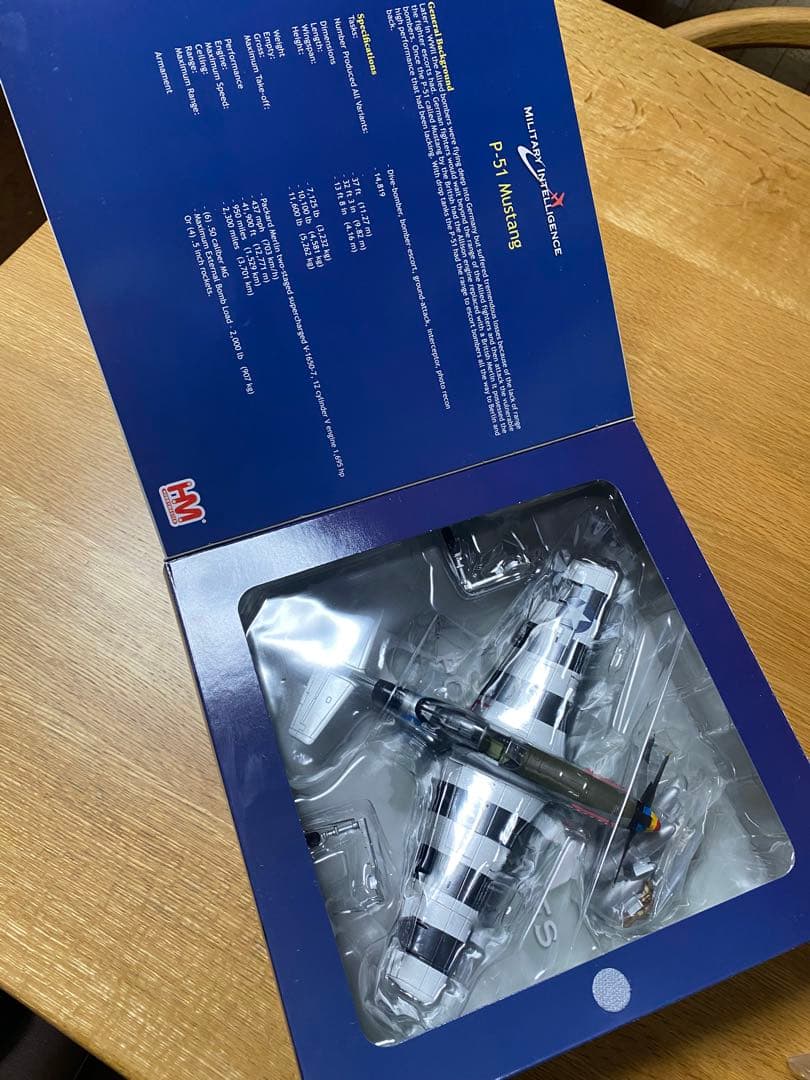 HMホビーマスター　P-51 Mustang 1:48 ダイキャストモデル