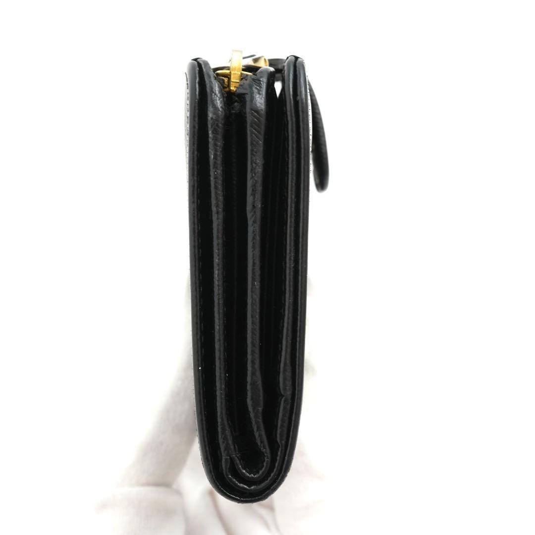 ✨未使用に近い✨　PRADA ミニ財布　サフィアーノ　アイコン　折り財布