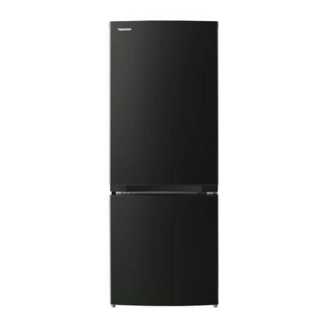 TOSHIBA 東芝 冷蔵庫 GR-W15BS(KT) 2ドア153Lブラック