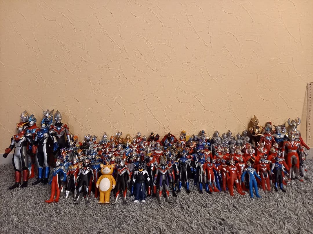 希少品ありウルトラマンフィギュアソフビ141体セット