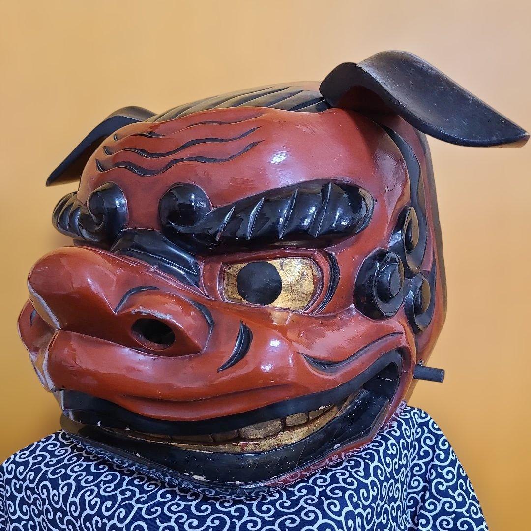 獅子舞　獅子頭