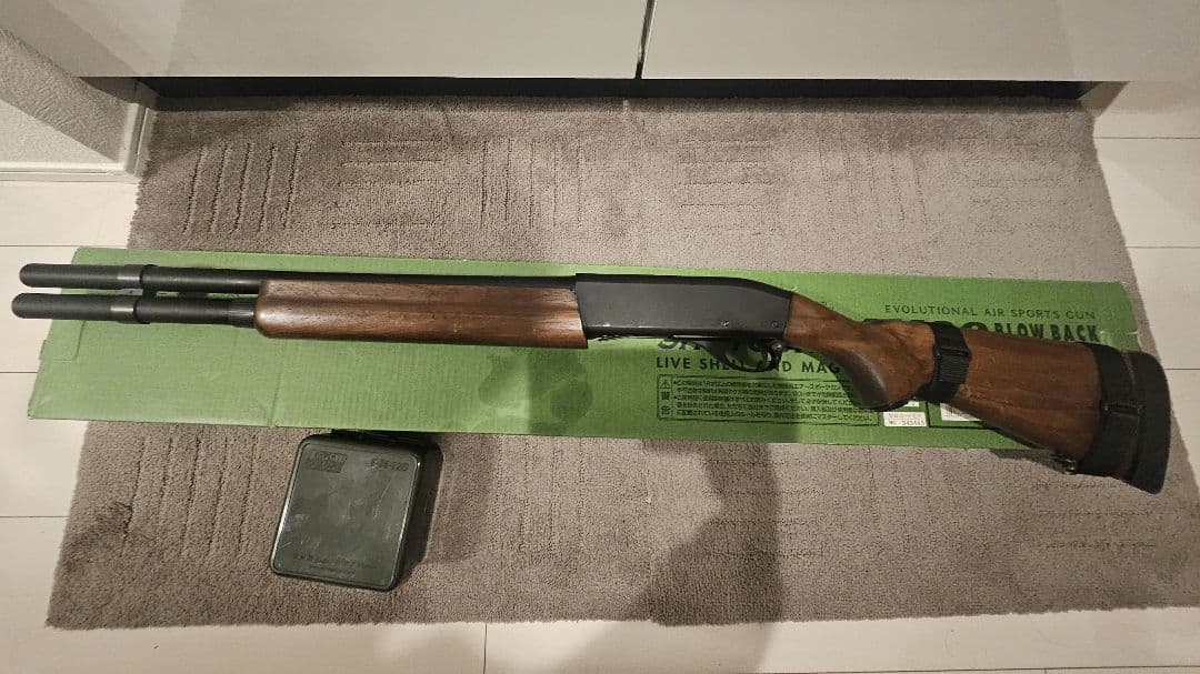 マルゼン M1100 木製ストック,シェルケース付き