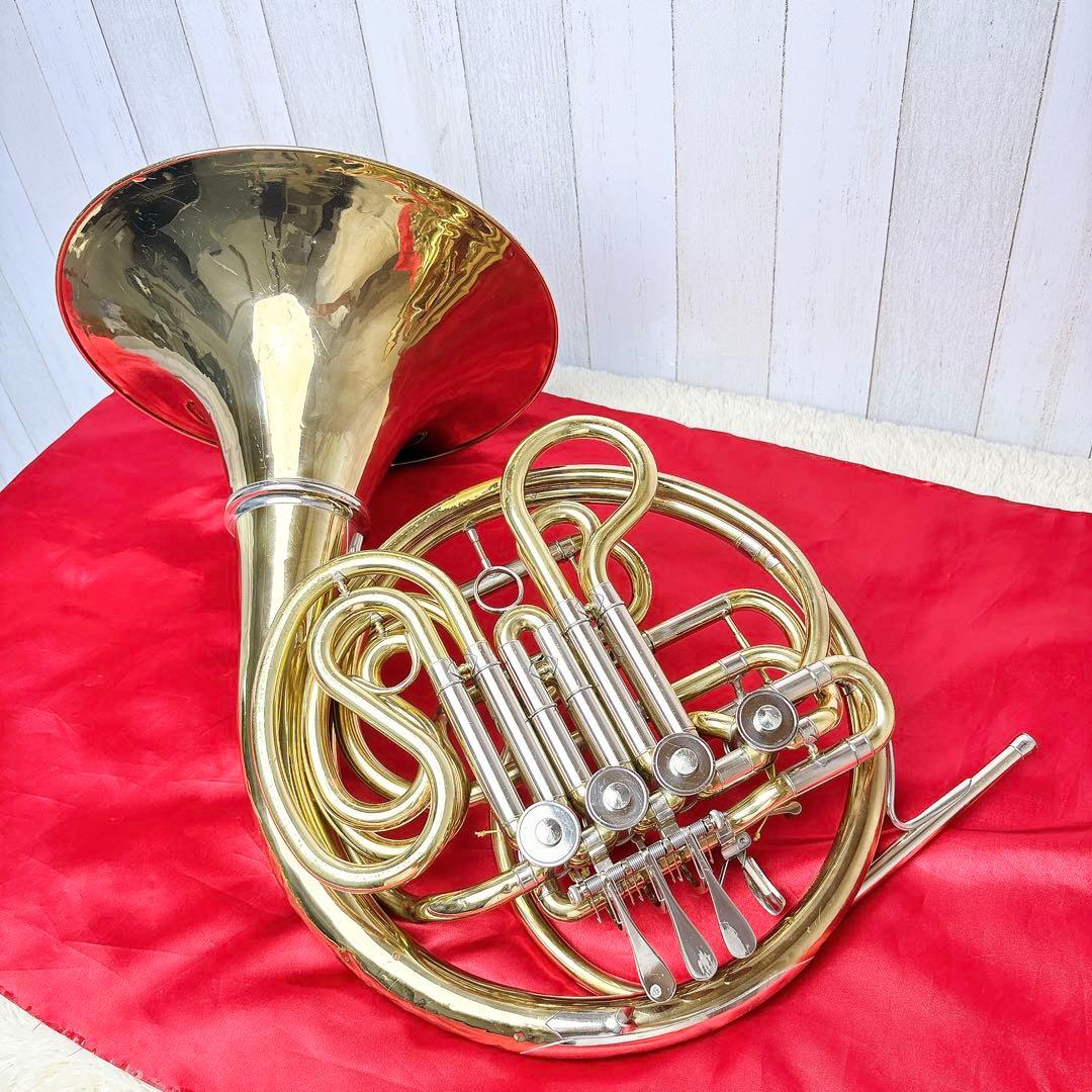 YAMAHA ヤマハ YHR-766 フルダブルホルン マウスピース付き