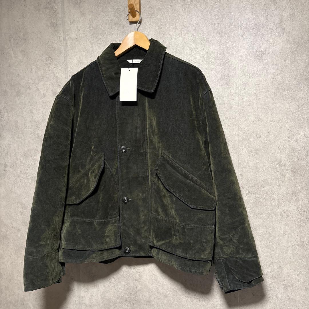 ZARA ザラ ベロアツイルジャケット XL