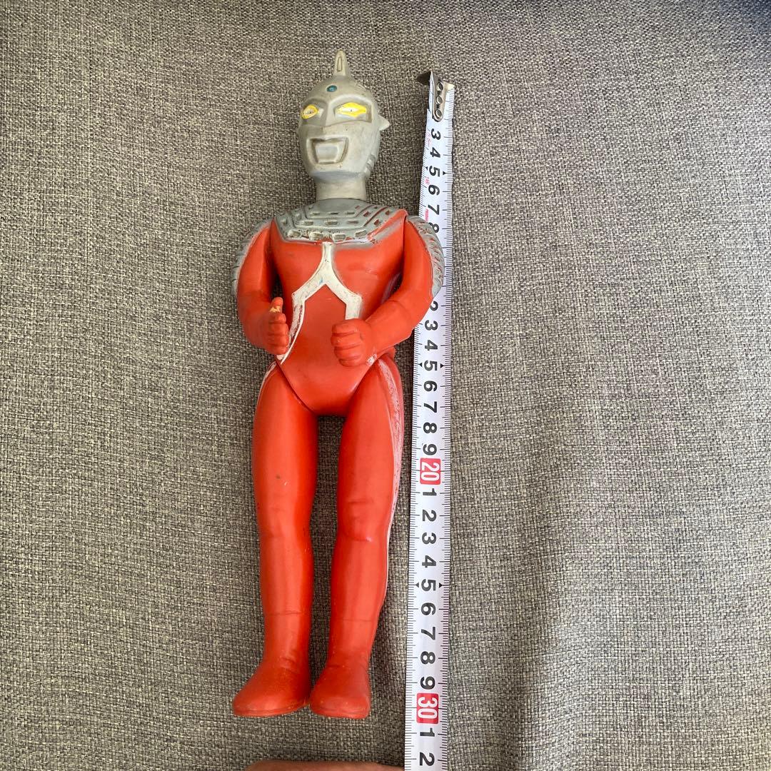 セブン　ソフビ　昭和当時　ウルトラマン　マルサン？ブルマァク？特撮　当時物