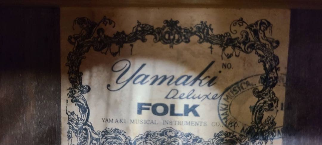 Yamaki Deluxe Fol アコースティックギター
