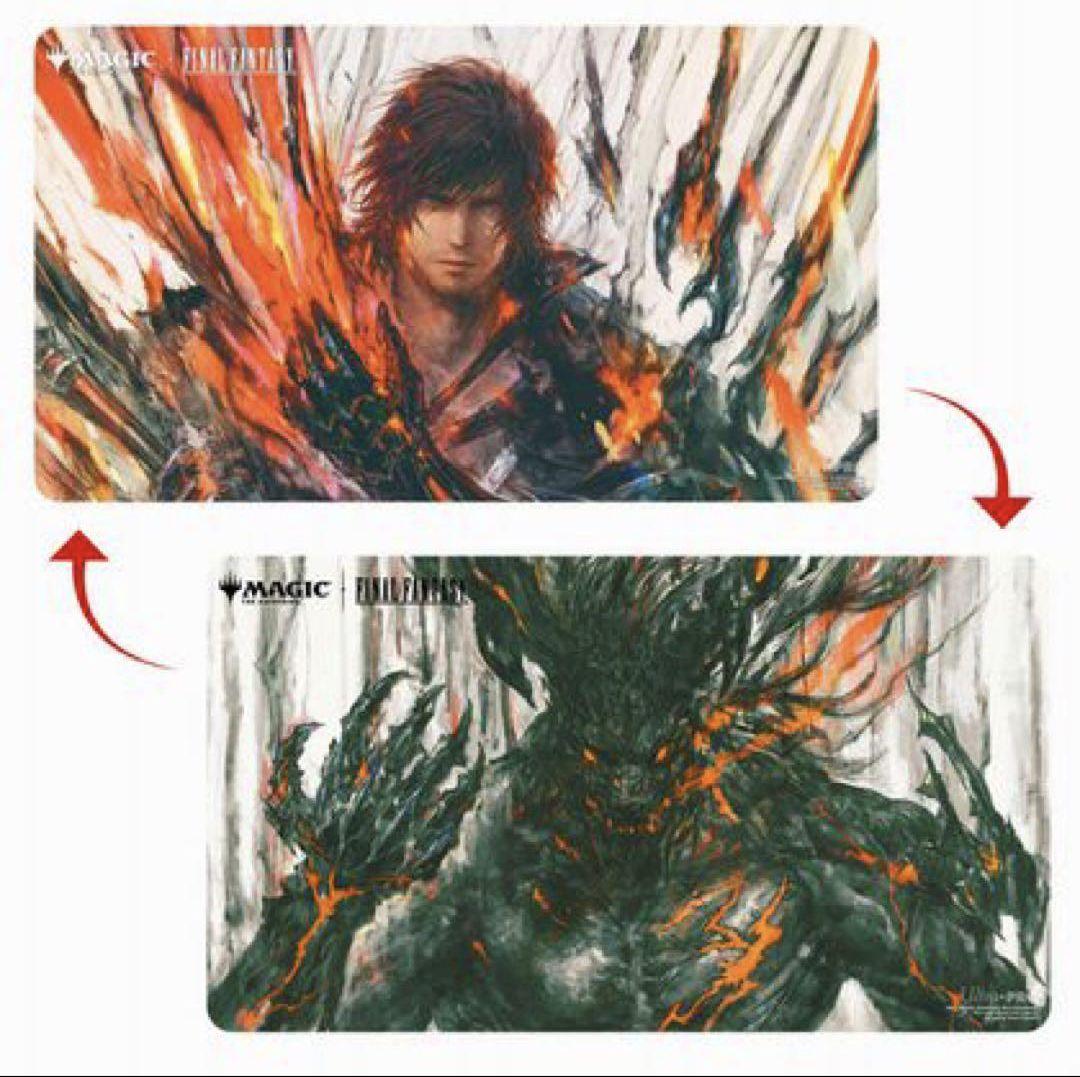 クライヴ イフリート 両面 プレイマット ファイナルファンタジー MTG 新品