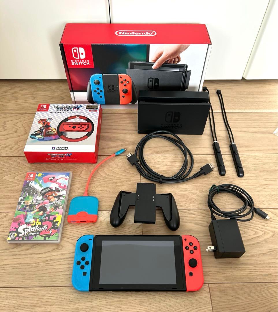 Nintendo Switch ネオンブルー/ネオンレッド 本体 おまけ付き