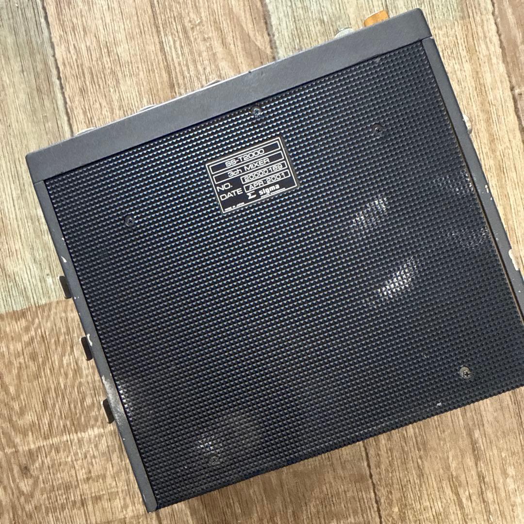 SIGMA シグマ SS-T2000 3ch映像用 コンパクトミキサー