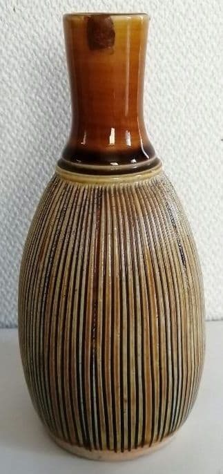 長与焼(長崎)　シノギ徳利