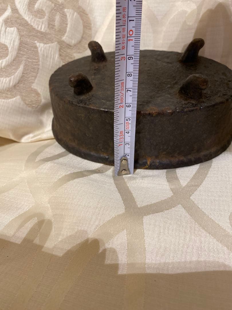 古銅四足香炉　時代物　蔵出し