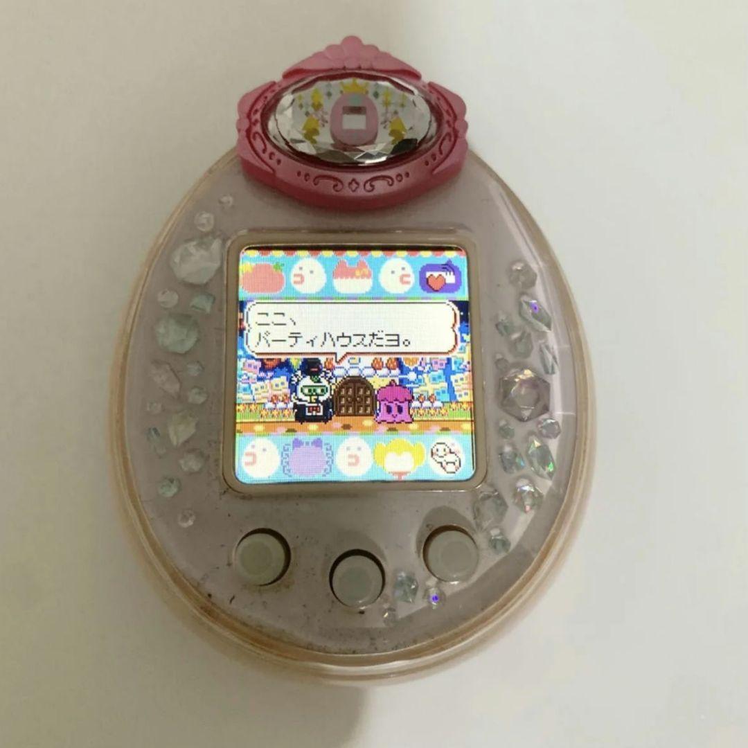 動作OK✨️たまデコピアス アニバーサリーチェンジ！たまごっちピース