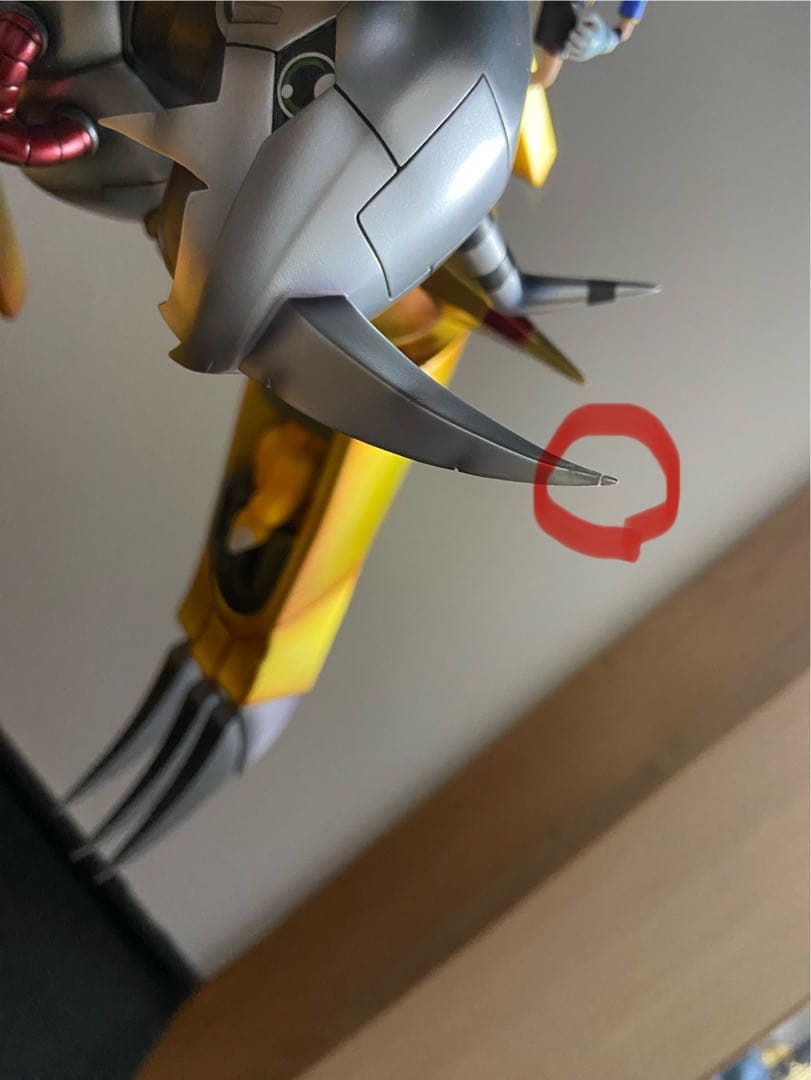 デジモンアドベンチャー　ウォーグレイモン　大型スタチュー