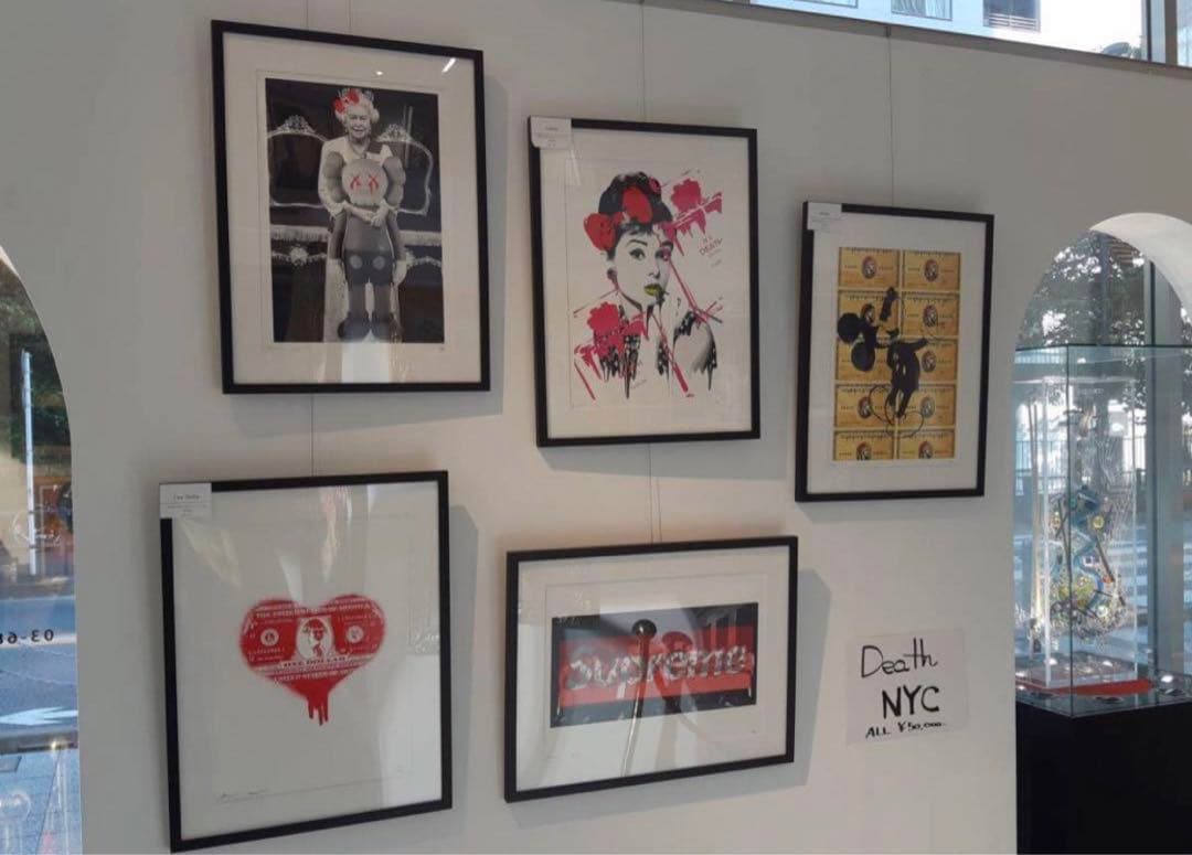 今週値下げ！世界 限定品　正規品DEATH NYC ポップアート
