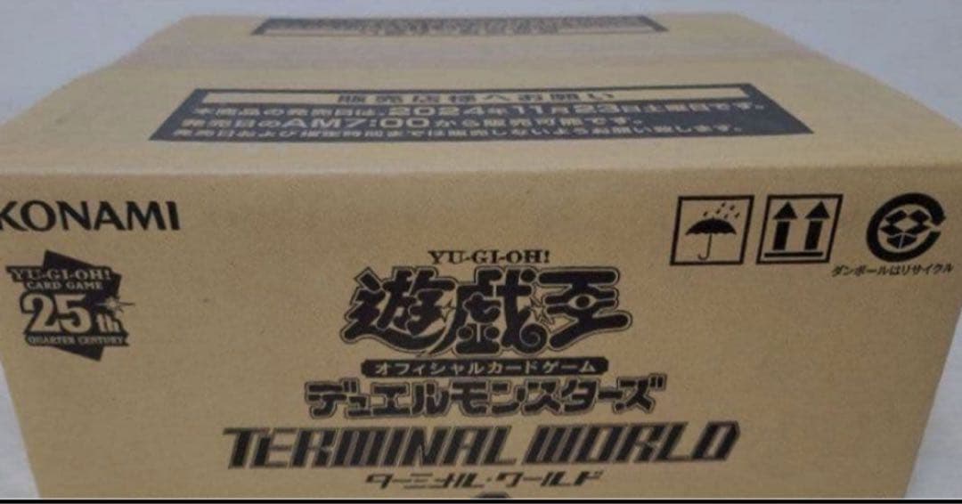 遊戯王 ターミナルワールド2 カートン　24箱