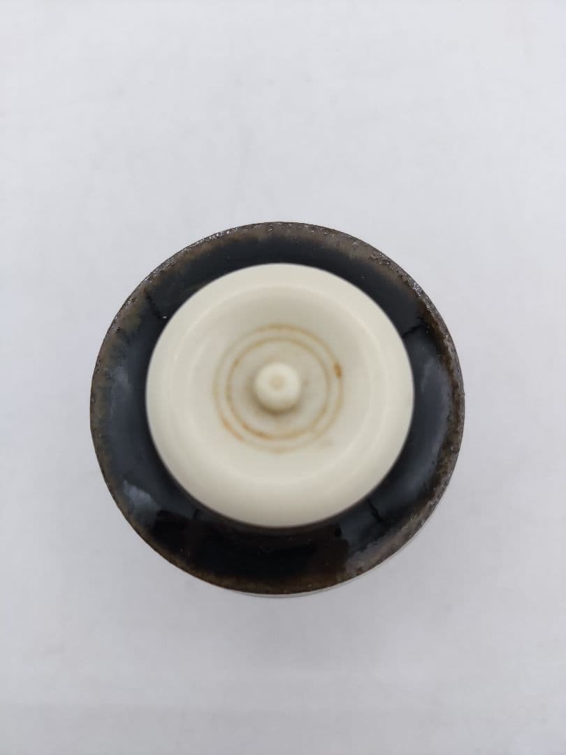 c629 茶入 丹波　藤種緞子 森本陶谷 木箱 茶道具 古物