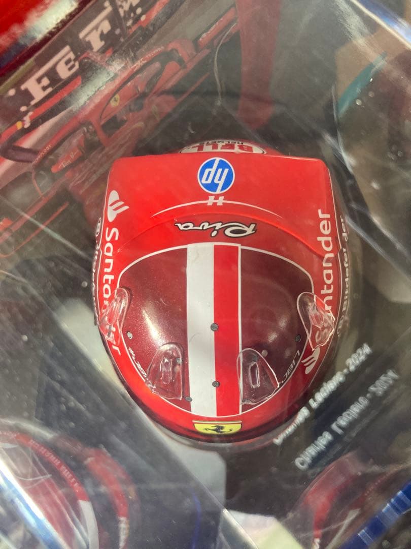 大人気　日本未発売　ビッグスケールF1コレクション　ルクレール　ヘルメット