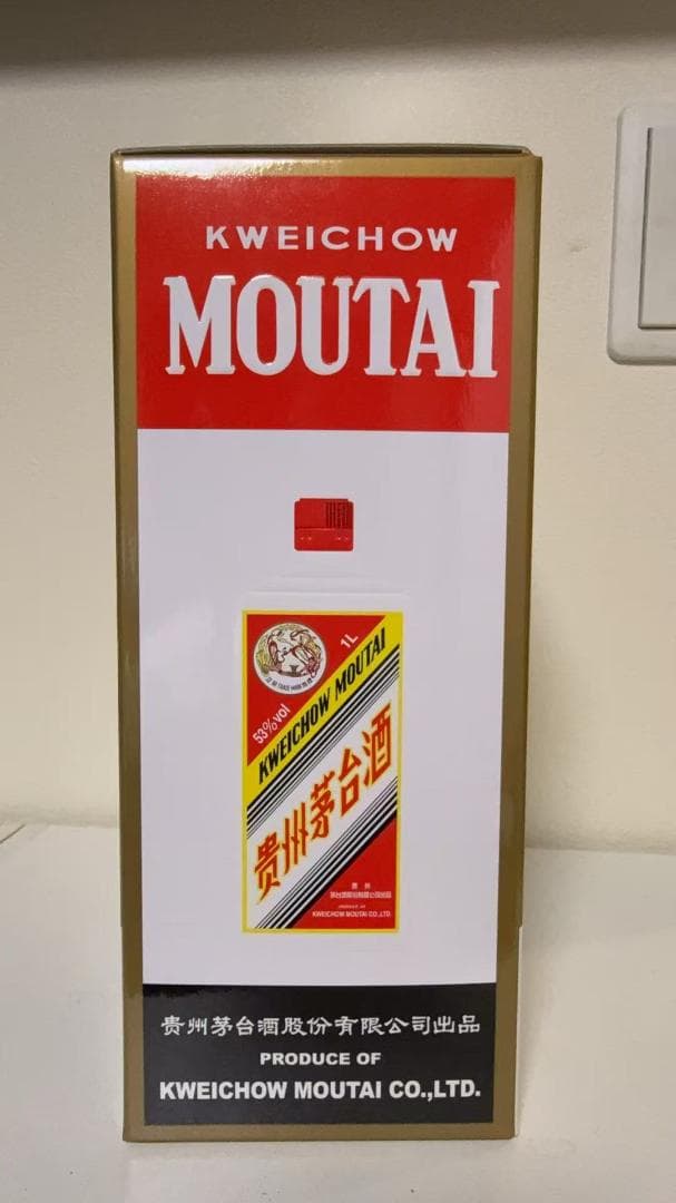 新品未開封 貴州茅台酒 大容量1000ml 53%マオタイ酒 天女ラベル 正規品