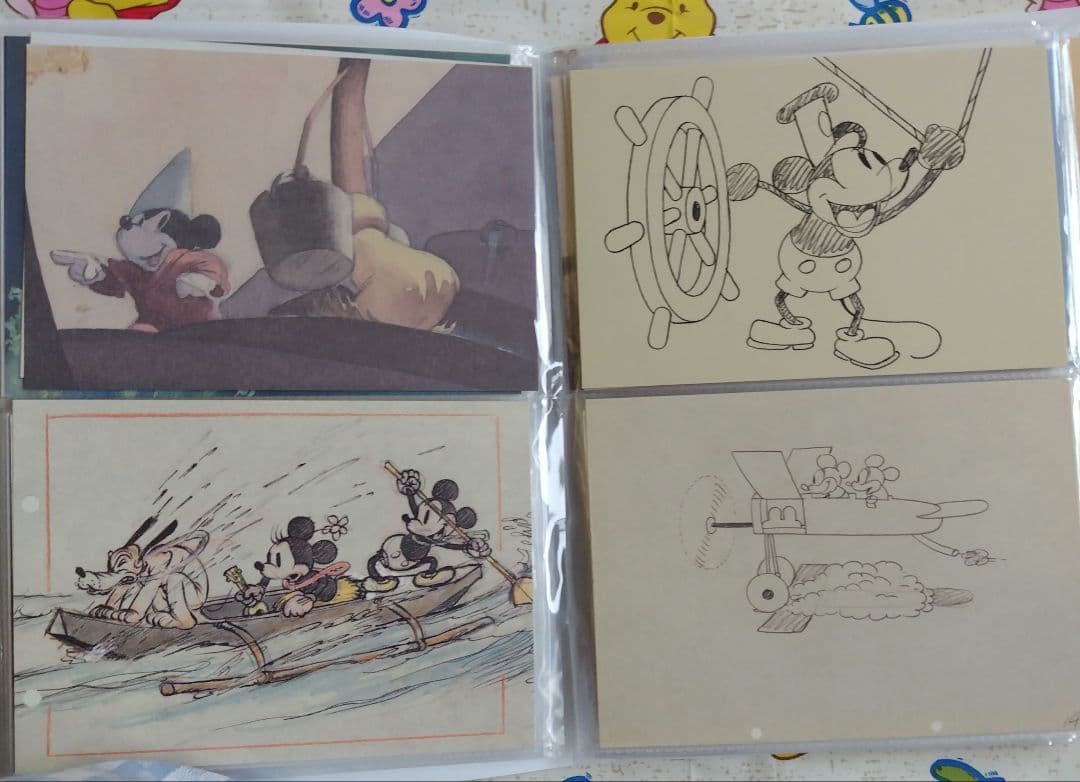 ディズニーポストカードまとめ売り　 （ファイル①）