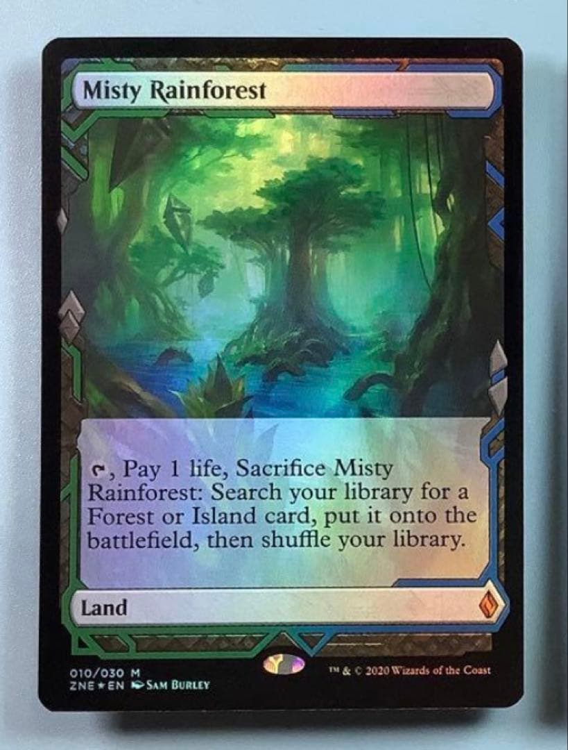 *バラ売り可* 霧深い雨林　 ZNE英語foil2枚セット