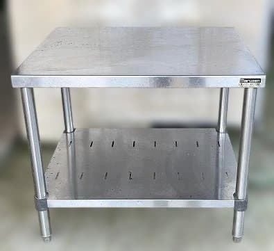 マルゼン 業務用ステンレス作業台 BWG-076N H650×W750×D600