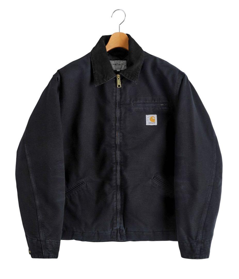 CarharttデトロイトジャケットジャケットOG 黒 サイズS