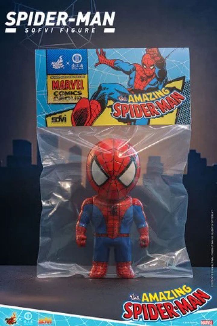 【ソフビ・マスターピース】 ホットトイズ x Kaiju One スパイダーマン