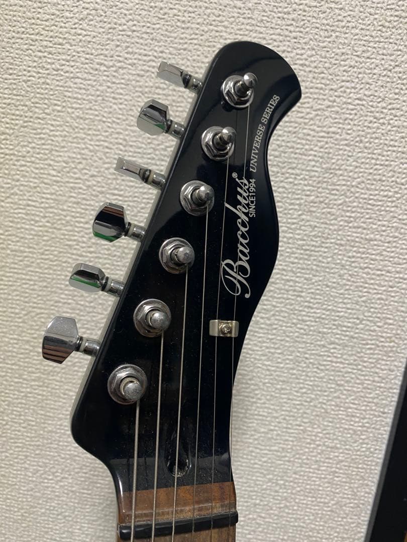 Bacchus HTC-ALL BLACK エレキギターとアンプセット