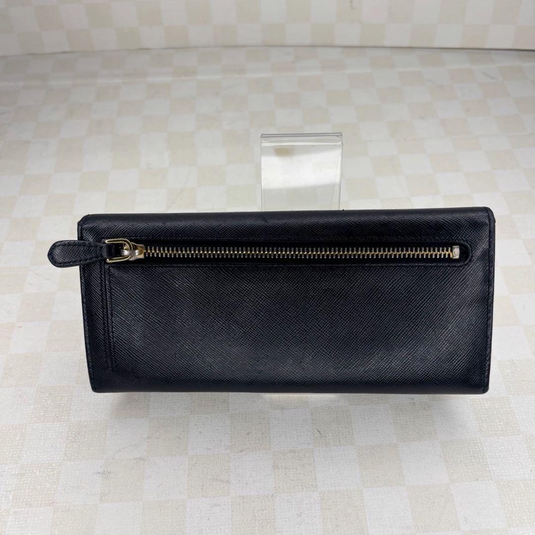 極美品　PRADA プラダ　長財布　二つ折り　M08