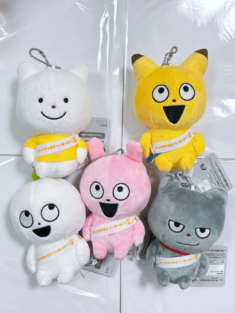 にしむらゆうじ作品 カバンに付けられるぬいぐるみ　みんなが主役の10周年　5種