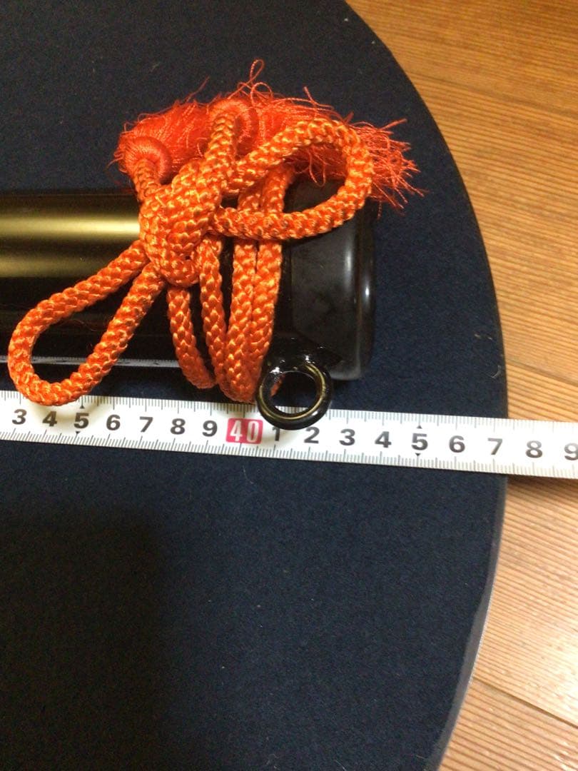 野点傘立て 鉄製 分解式 裏側フェルト貼り