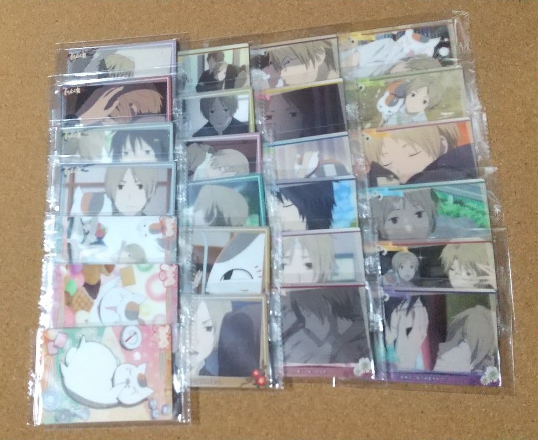 【未開封品】夏目友人帳 ウエハースカード ボイコレ 全25種