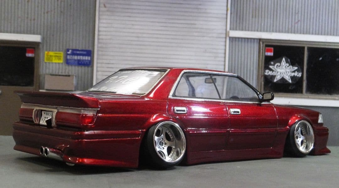 1/24 130系　クラウン 完成品　インシュランス　VIP UZS131