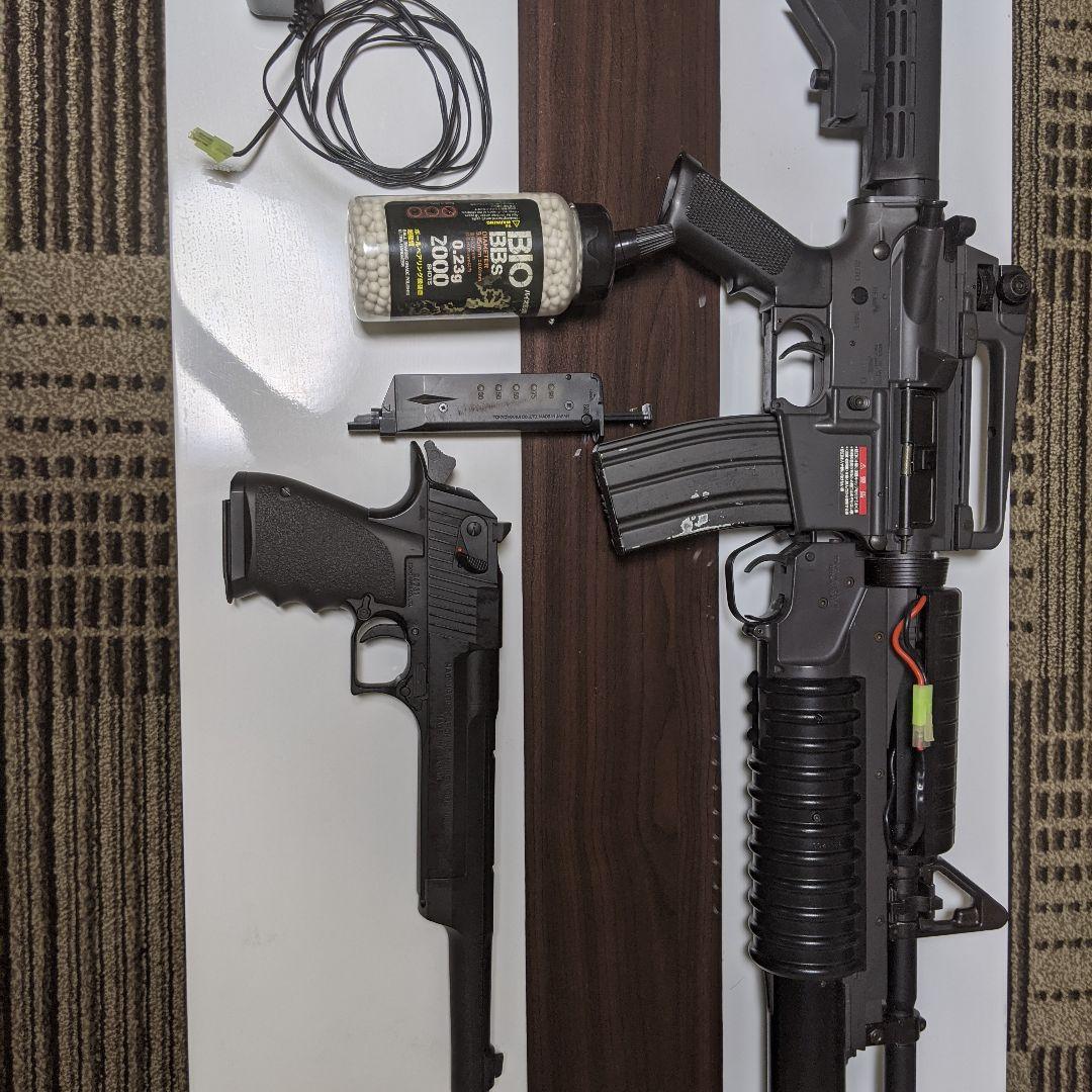 東京マルイ【中古】M4A1電動モデルガンセット