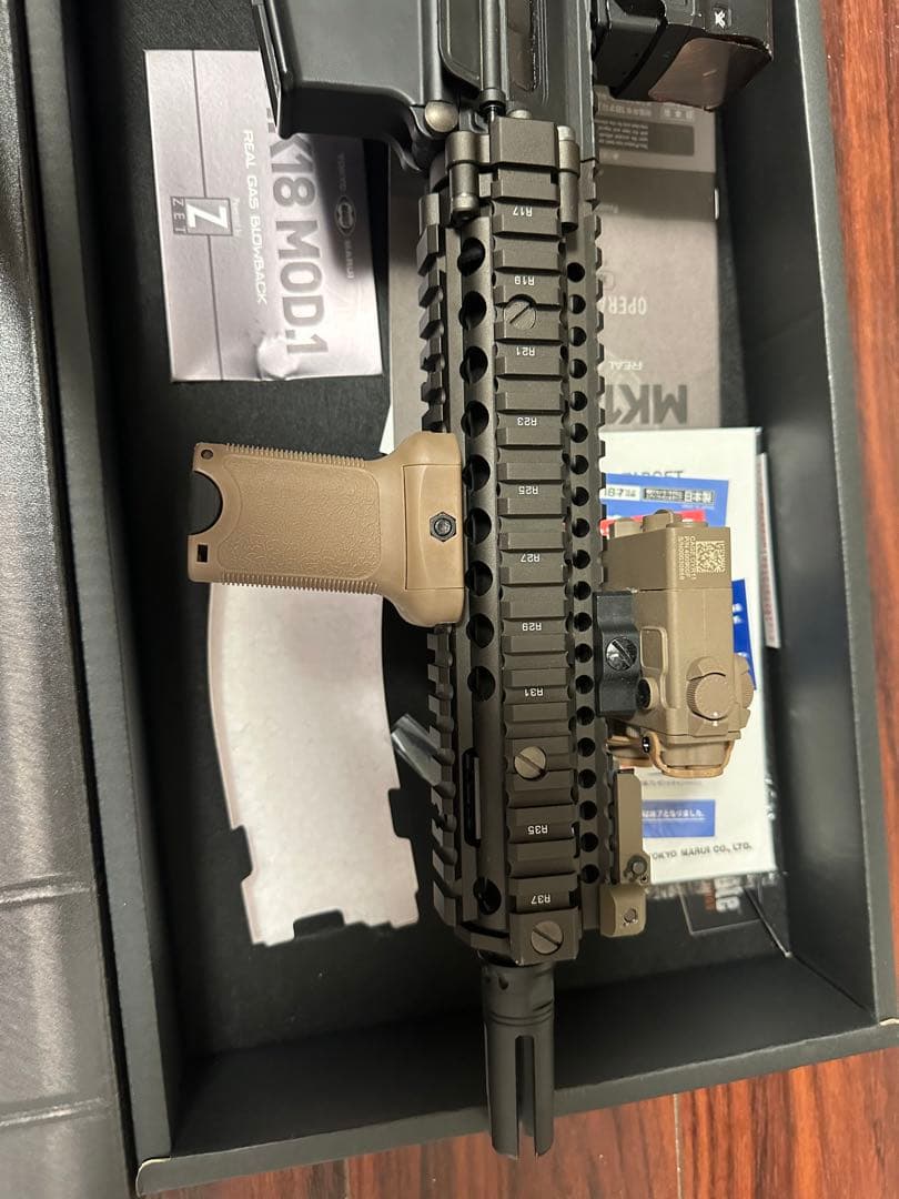 東京マルイ　mk18 mod1 ガスブーロバック