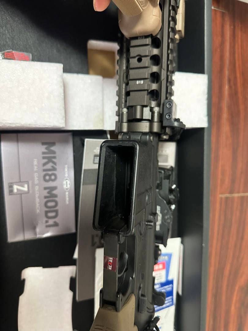 東京マルイ　mk18 mod1 ガスブーロバック