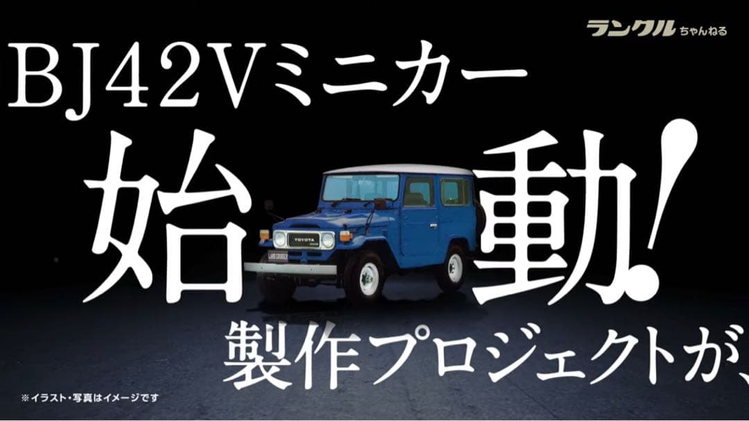 【限定商品】ランクル40 ミニカー