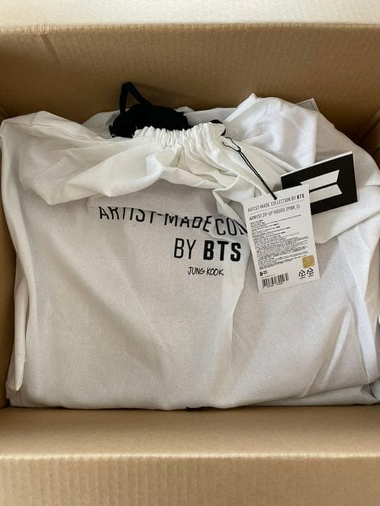 BTSパーカー 公式 ジョングク フーディ L  アーティストメイドコレクション